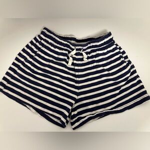 5/25 Primark striped cotton shorts size 8-9 years old